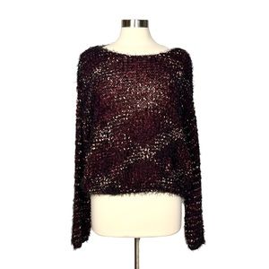 Made with Love by FCT Fuzzy Eyelash Sweater